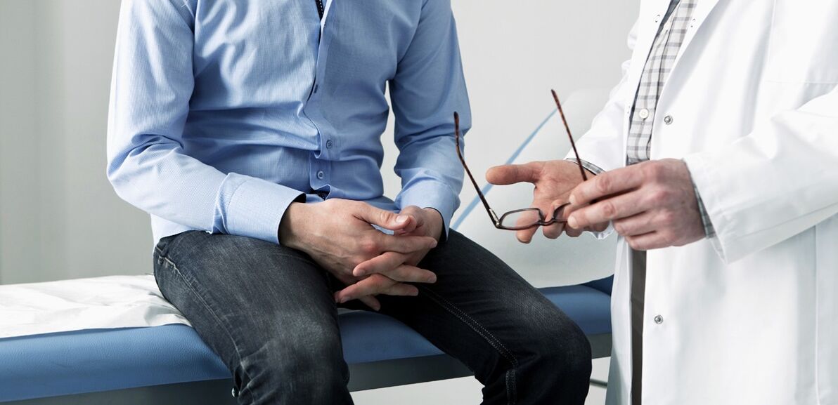 cita médica para prostatite